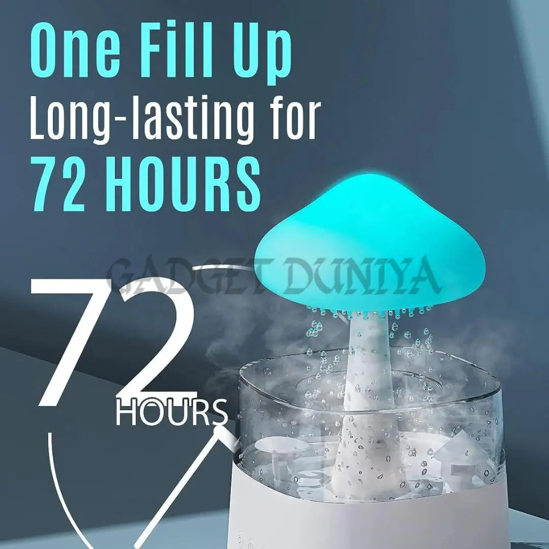Rain Cloud Air Humidifier Waterfall Lamp