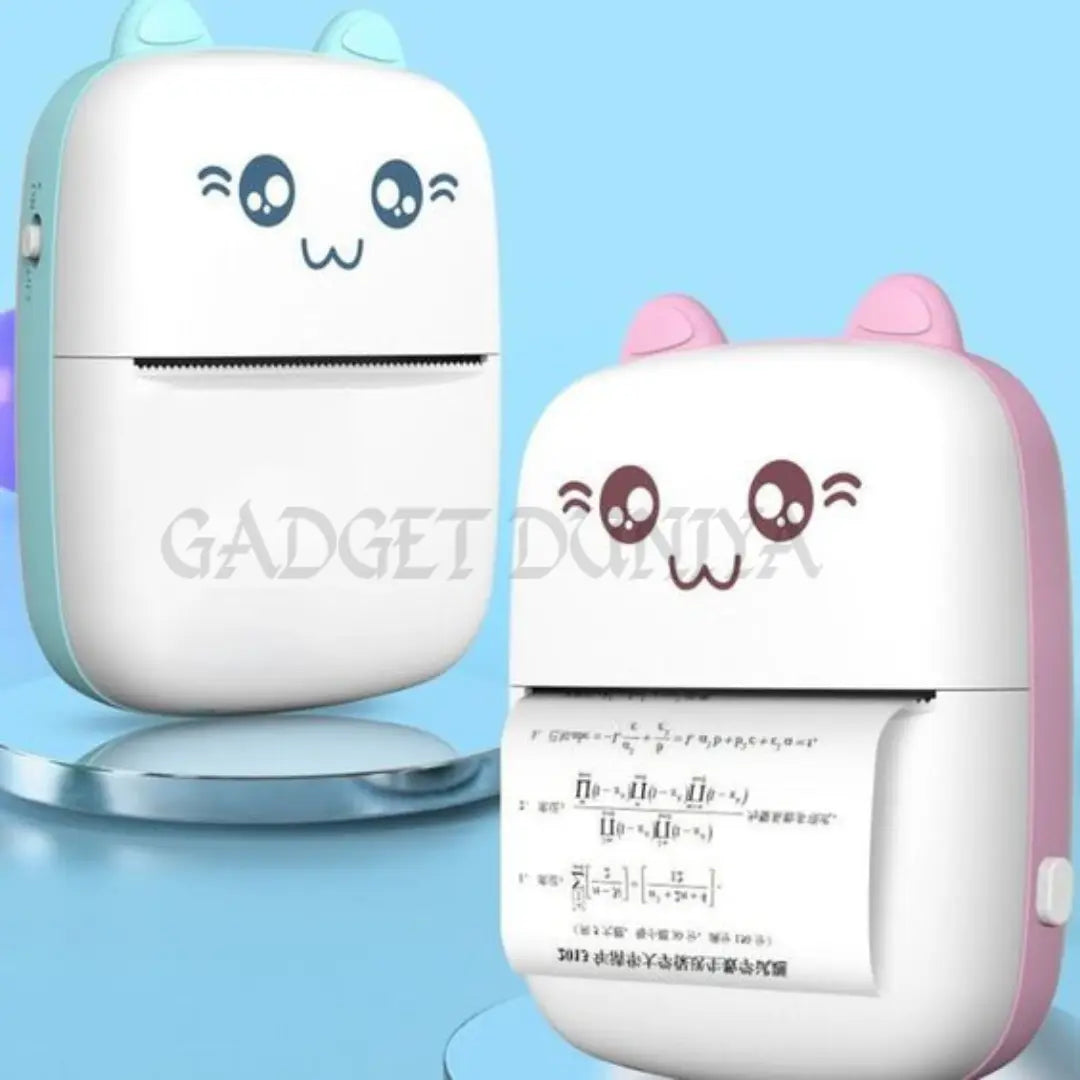 Mini Cat Thermal Printer | Inkless Printer