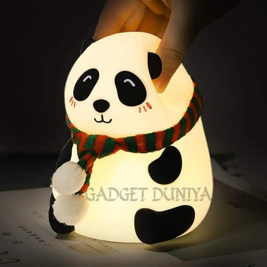 Cute Panda Silicon Lamp