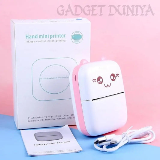 Mini Cat Thermal Printer | Inkless Printer