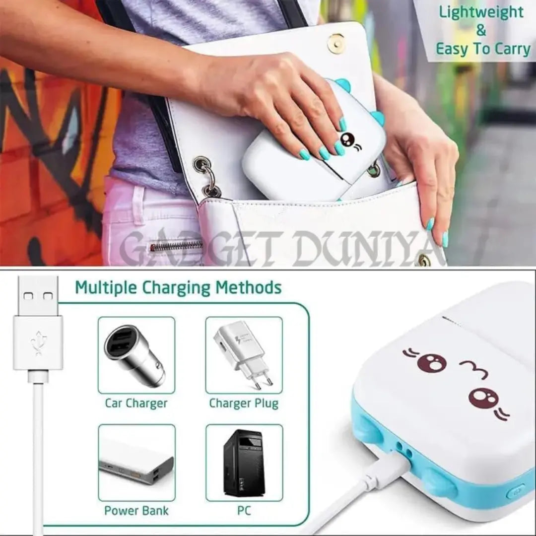 Mini Cat Thermal Printer | Inkless Printer